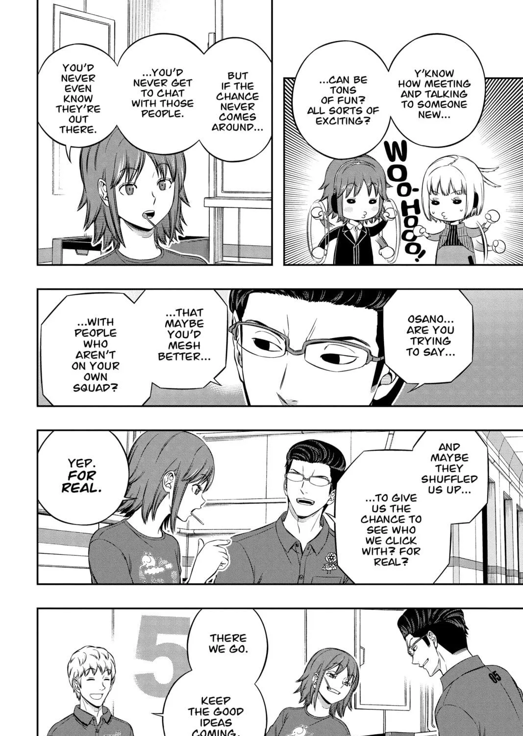 Read World Trigger chapter 209 image 18 on Lezhin