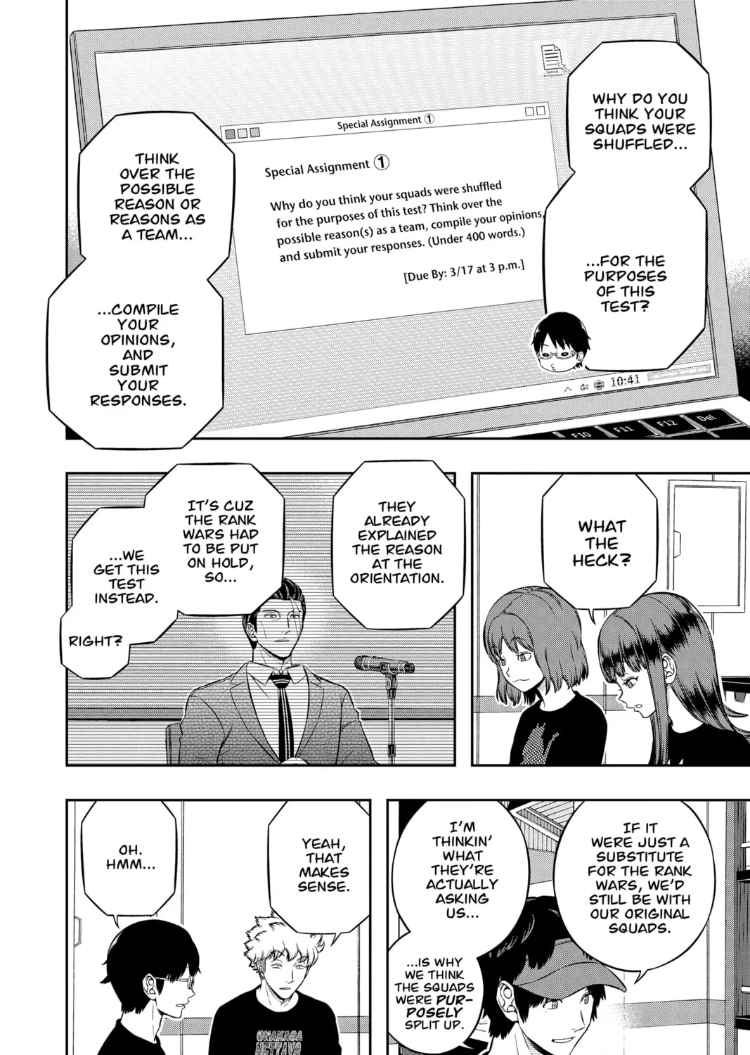 Read World Trigger chapter 209 image 2 on Lezhin