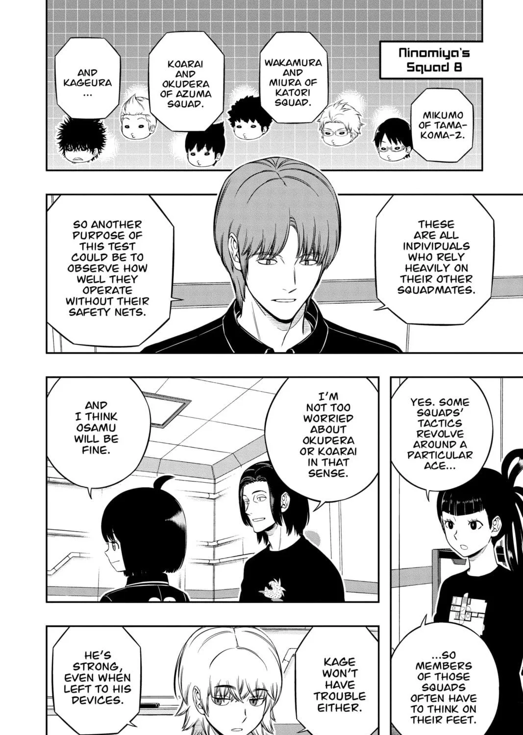 Read World Trigger chapter 209 image 22 on Lezhin