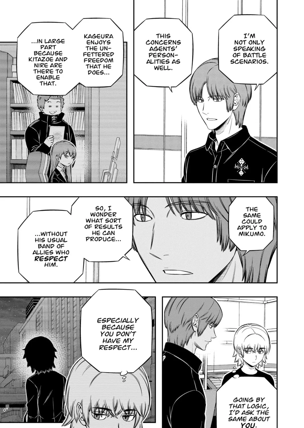 Read World Trigger chapter 209 image 24 on Lezhin
