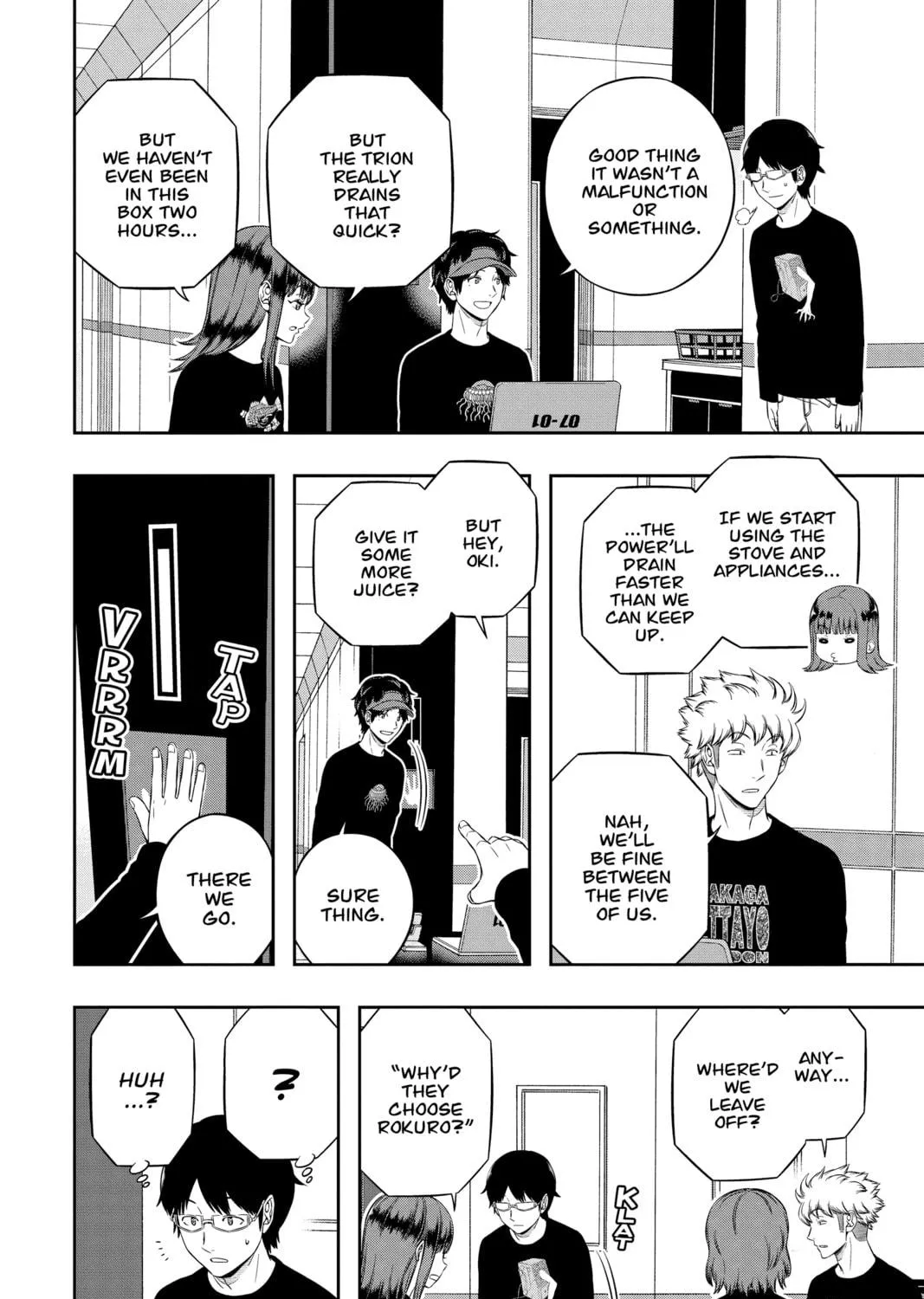 Read World Trigger chapter 209 image 34 on Lezhin