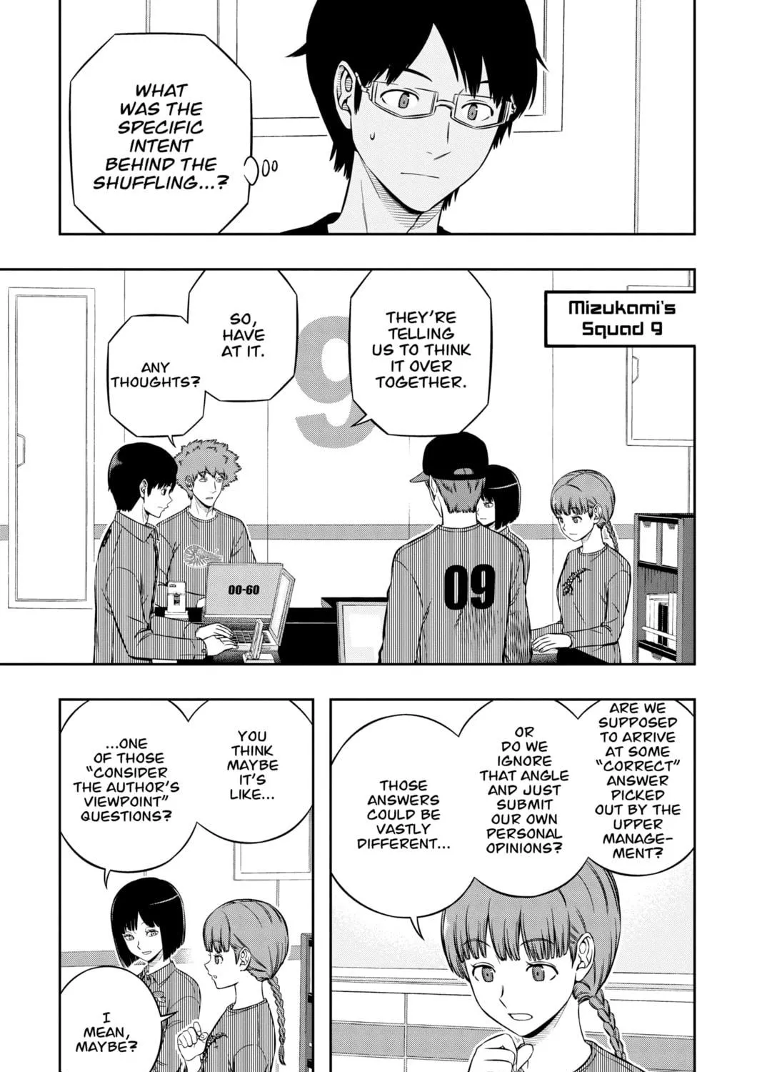 Read World Trigger chapter 209 image 4 on Lezhin