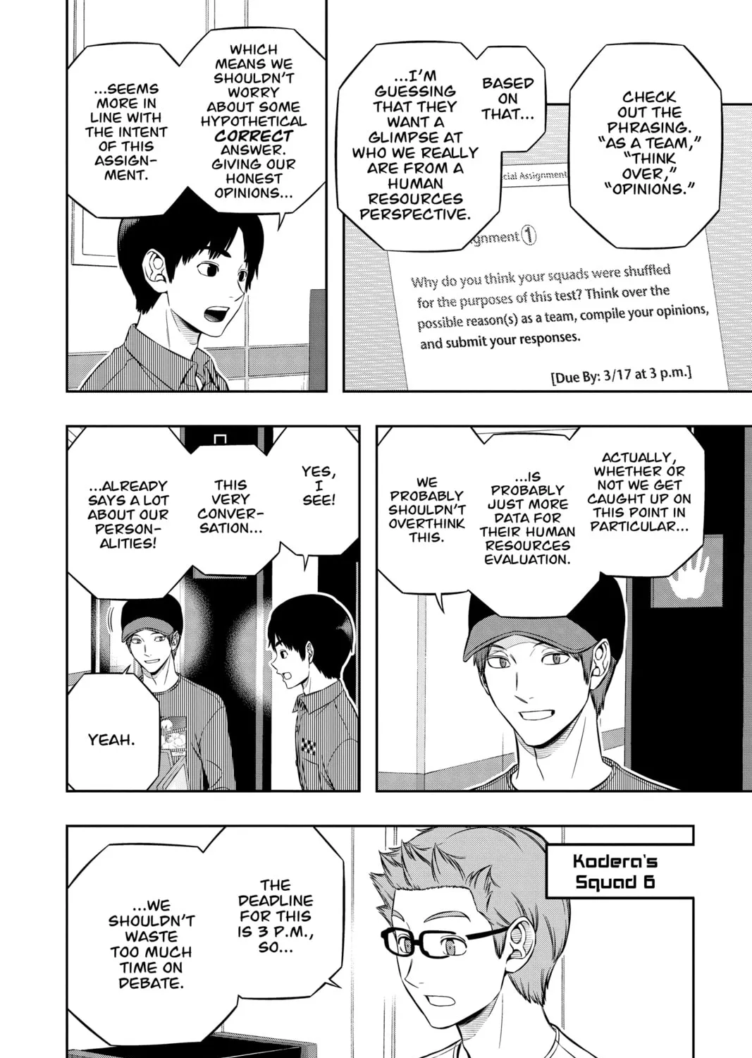Read World Trigger chapter 209 image 6 on Lezhin