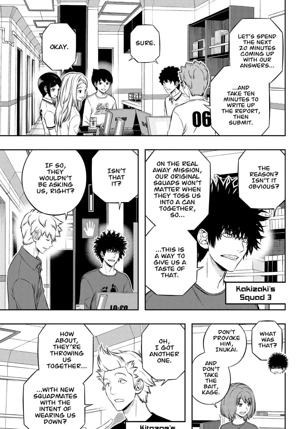 Read World Trigger chapter 209 image 8 on Lezhin