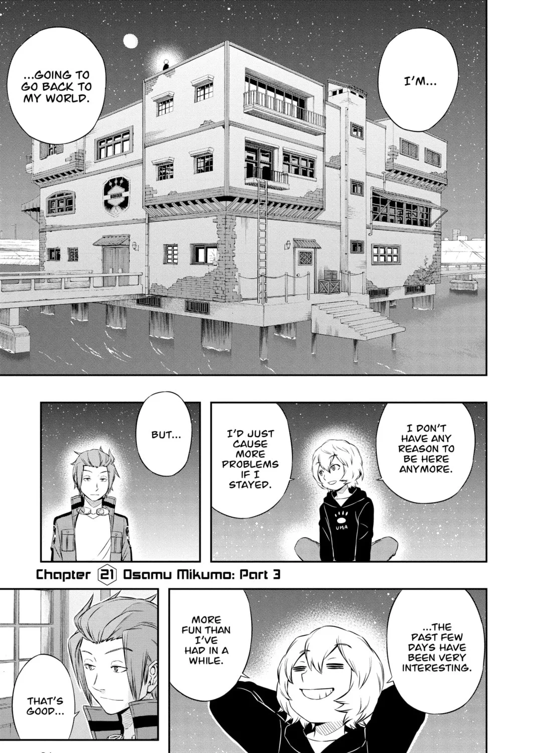 Read World Trigger chapter 21 image 0 on Lezhin