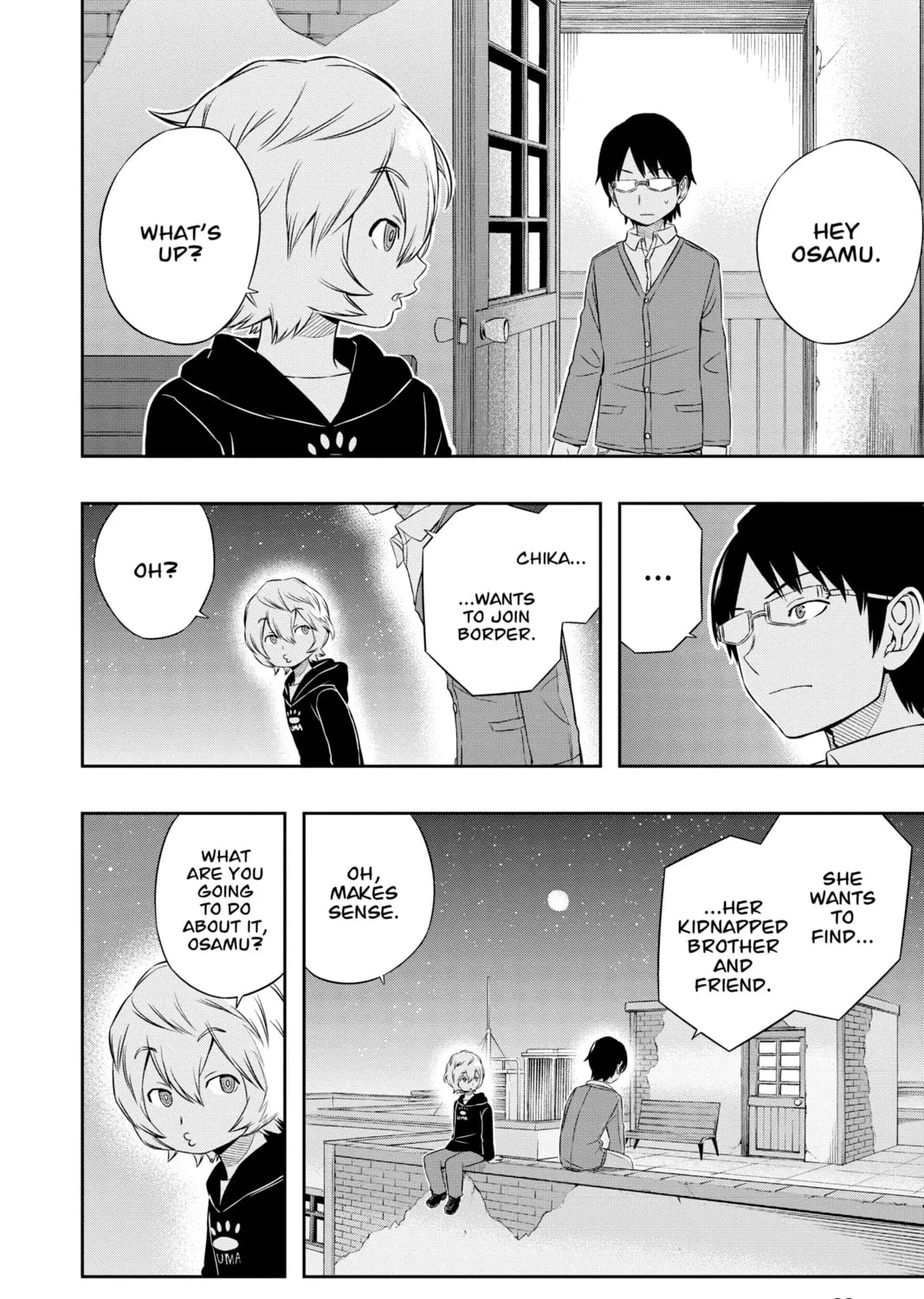 Read World Trigger chapter 21 image 14 on Lezhin
