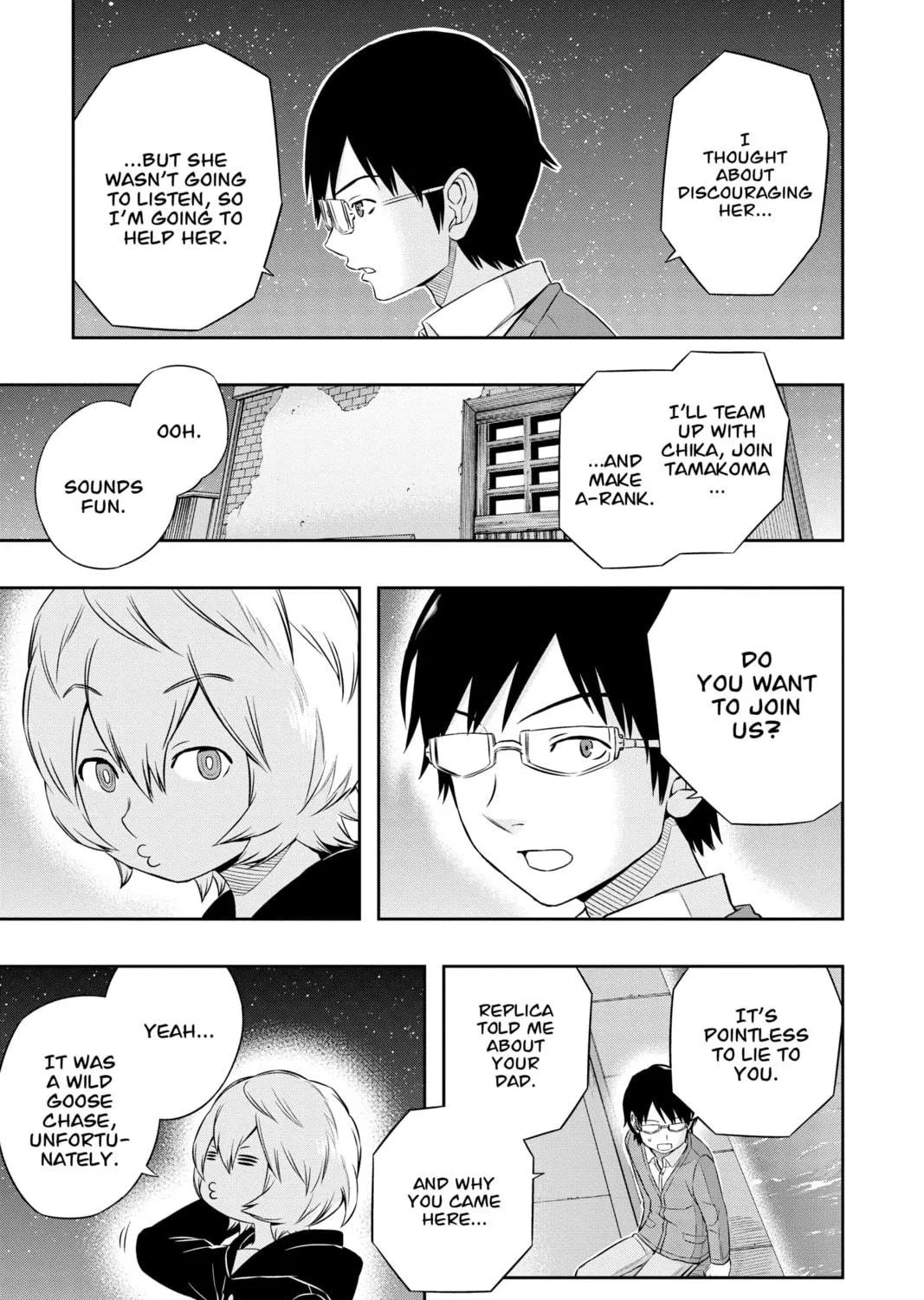 Read World Trigger chapter 21 image 16 on Lezhin