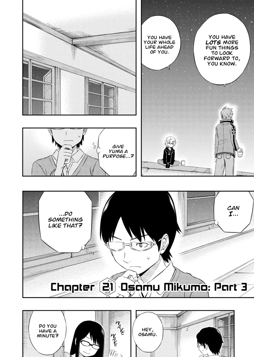 Read World Trigger chapter 21 image 2 on Lezhin