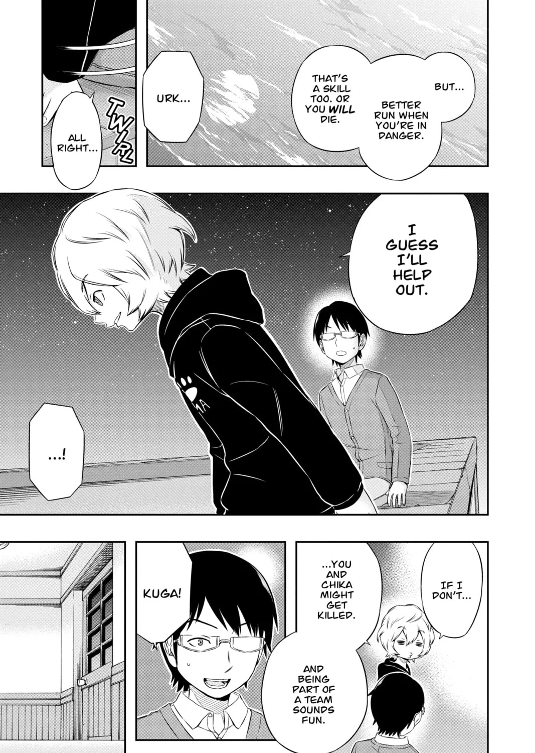Read World Trigger chapter 21 image 24 on Lezhin