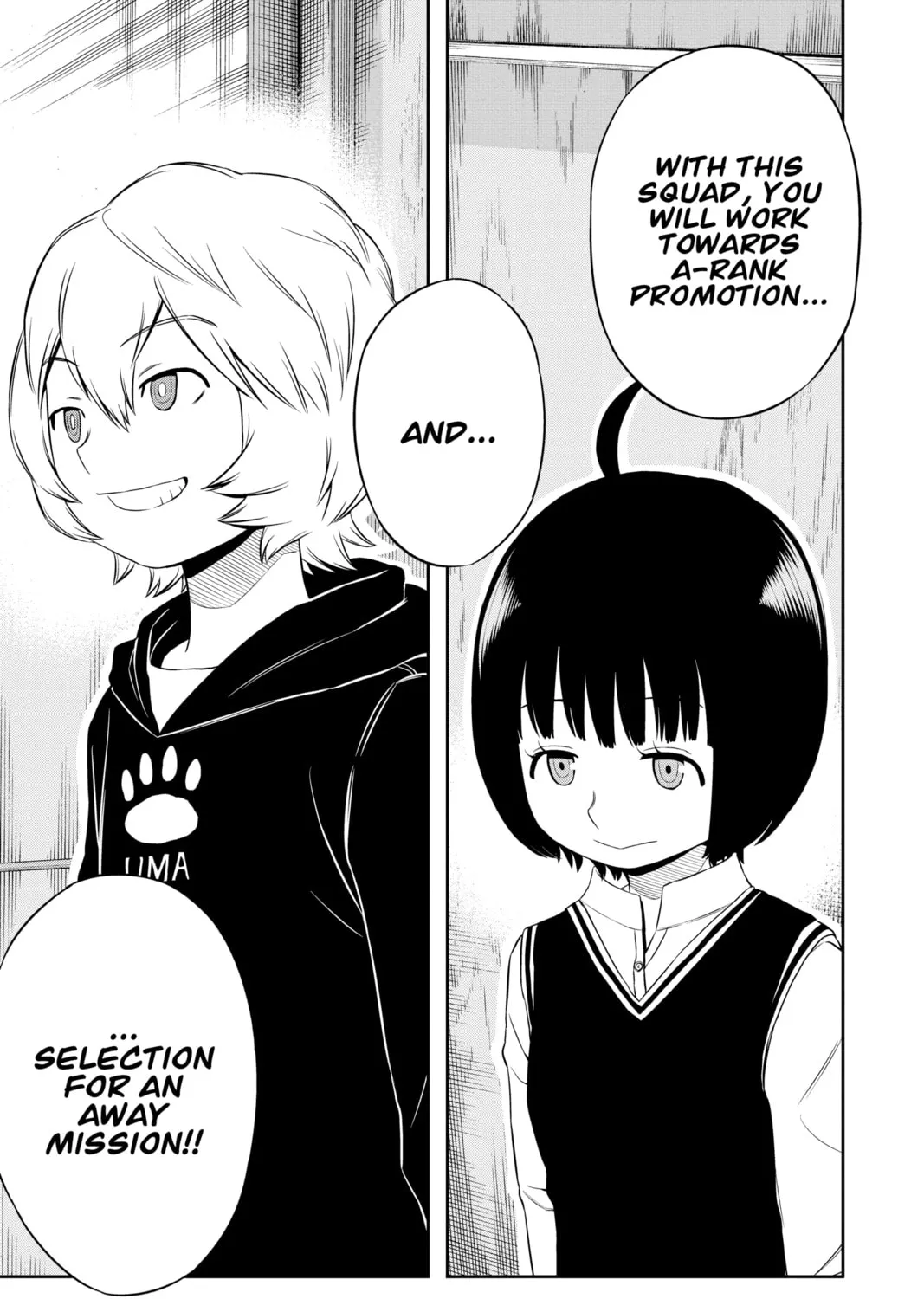 Read World Trigger chapter 21 image 36 on Lezhin