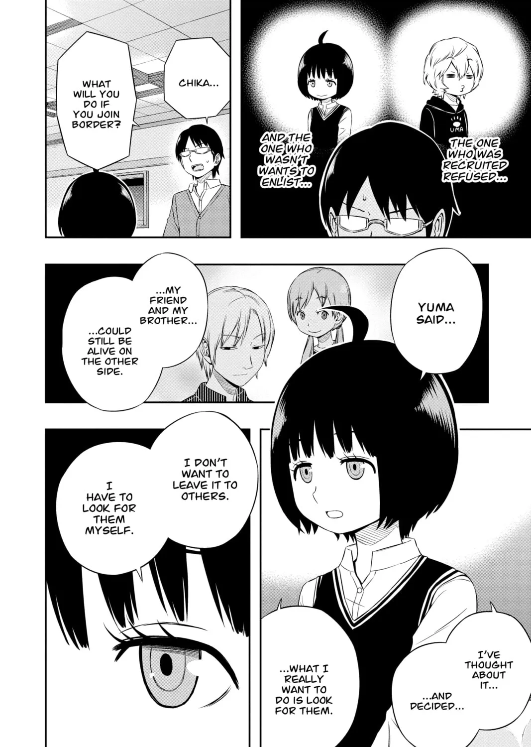 Read World Trigger chapter 21 image 6 on Lezhin