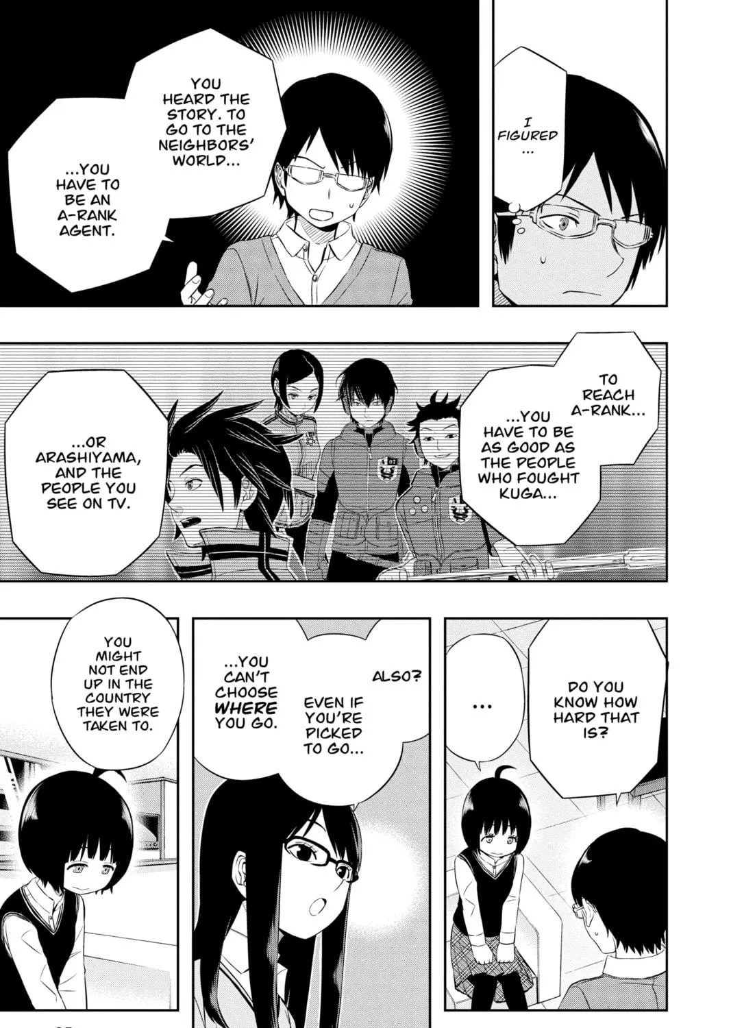 Read World Trigger chapter 21 image 8 on Lezhin