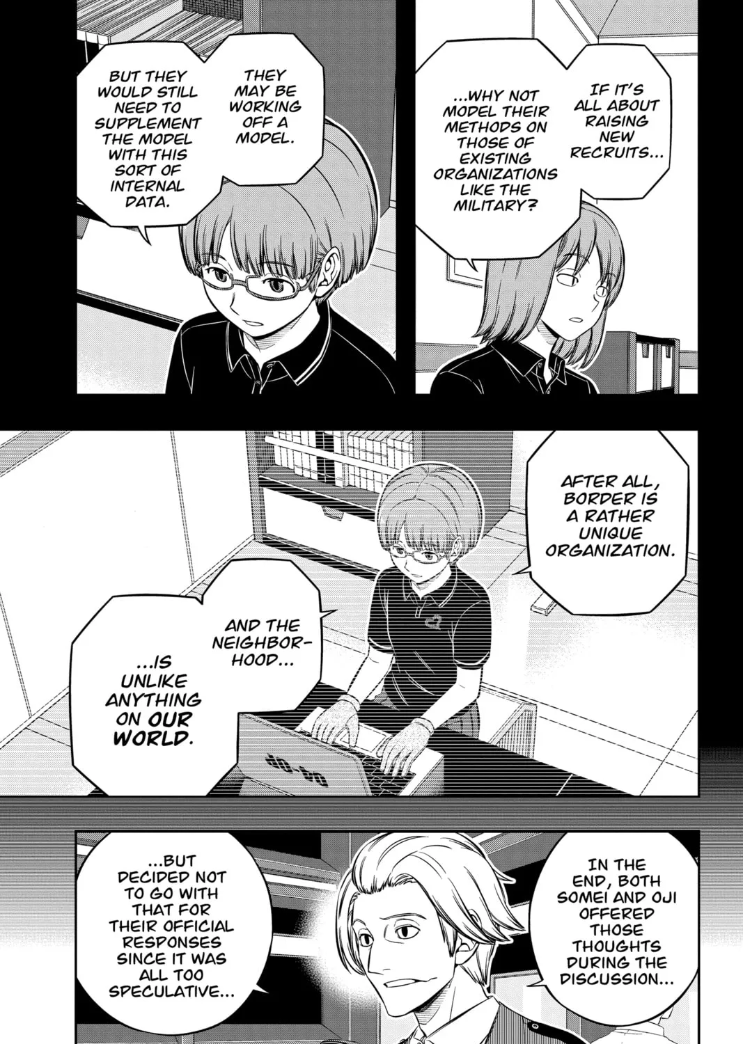 Read World Trigger chapter 210 image 24 on Lezhin