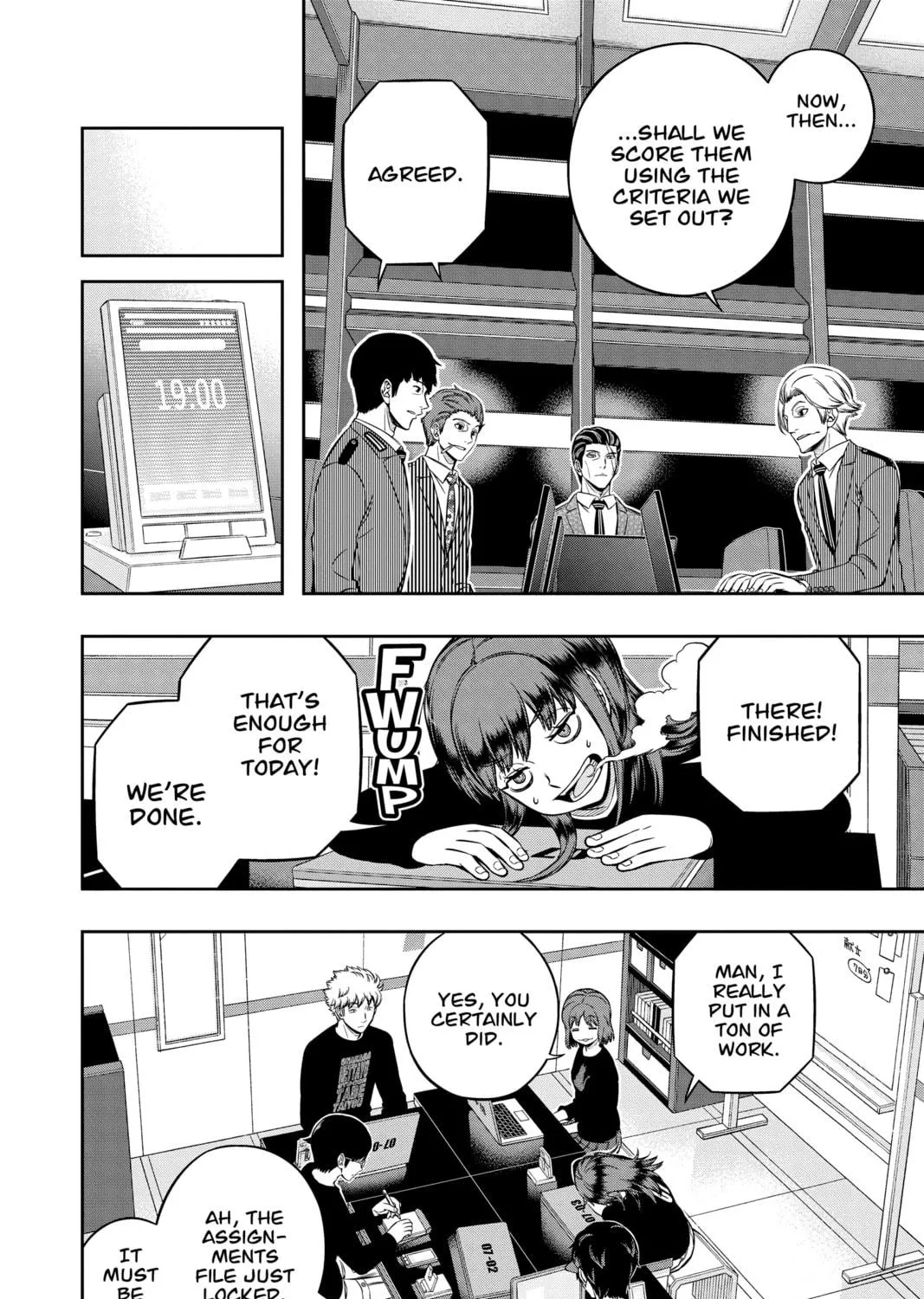 Read World Trigger chapter 210 image 34 on Lezhin