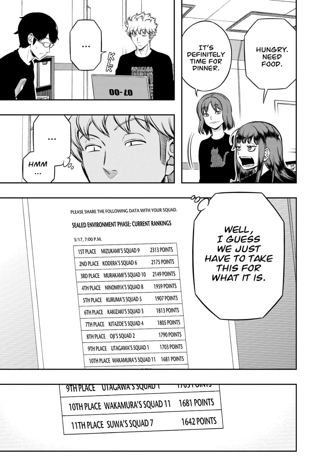 Read World Trigger chapter 210 image 36 on Lezhin