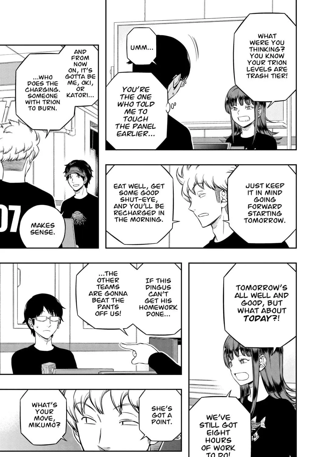 Read World Trigger chapter 210 image 4 on Lezhin
