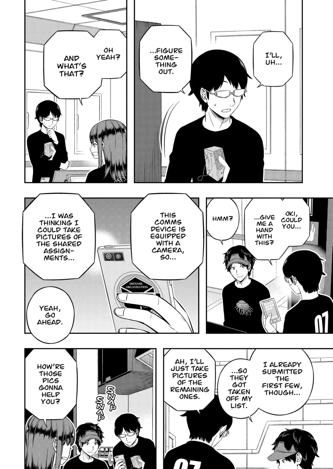 Read World Trigger chapter 210 image 6 on Lezhin