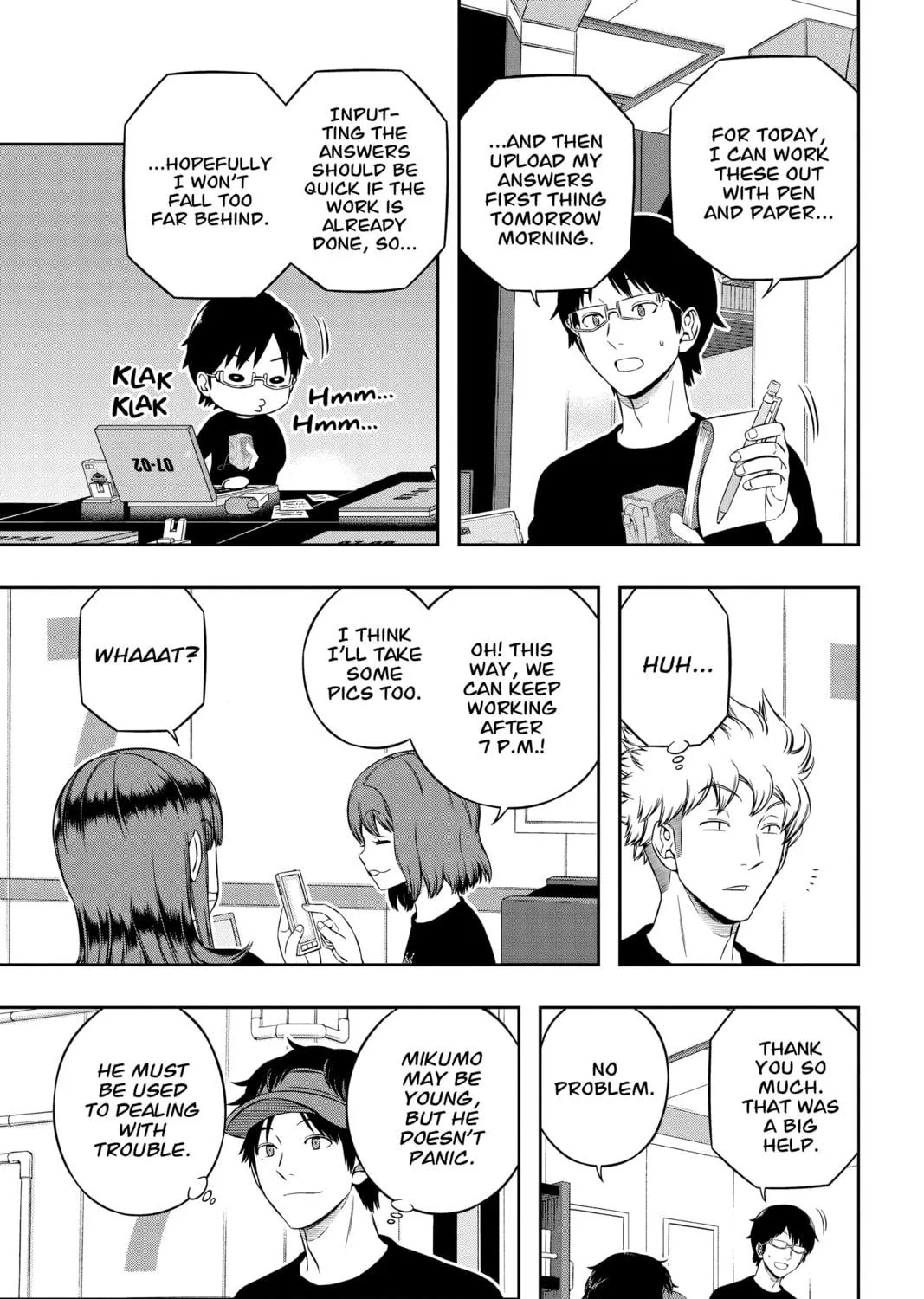 Read World Trigger chapter 210 image 8 on Lezhin