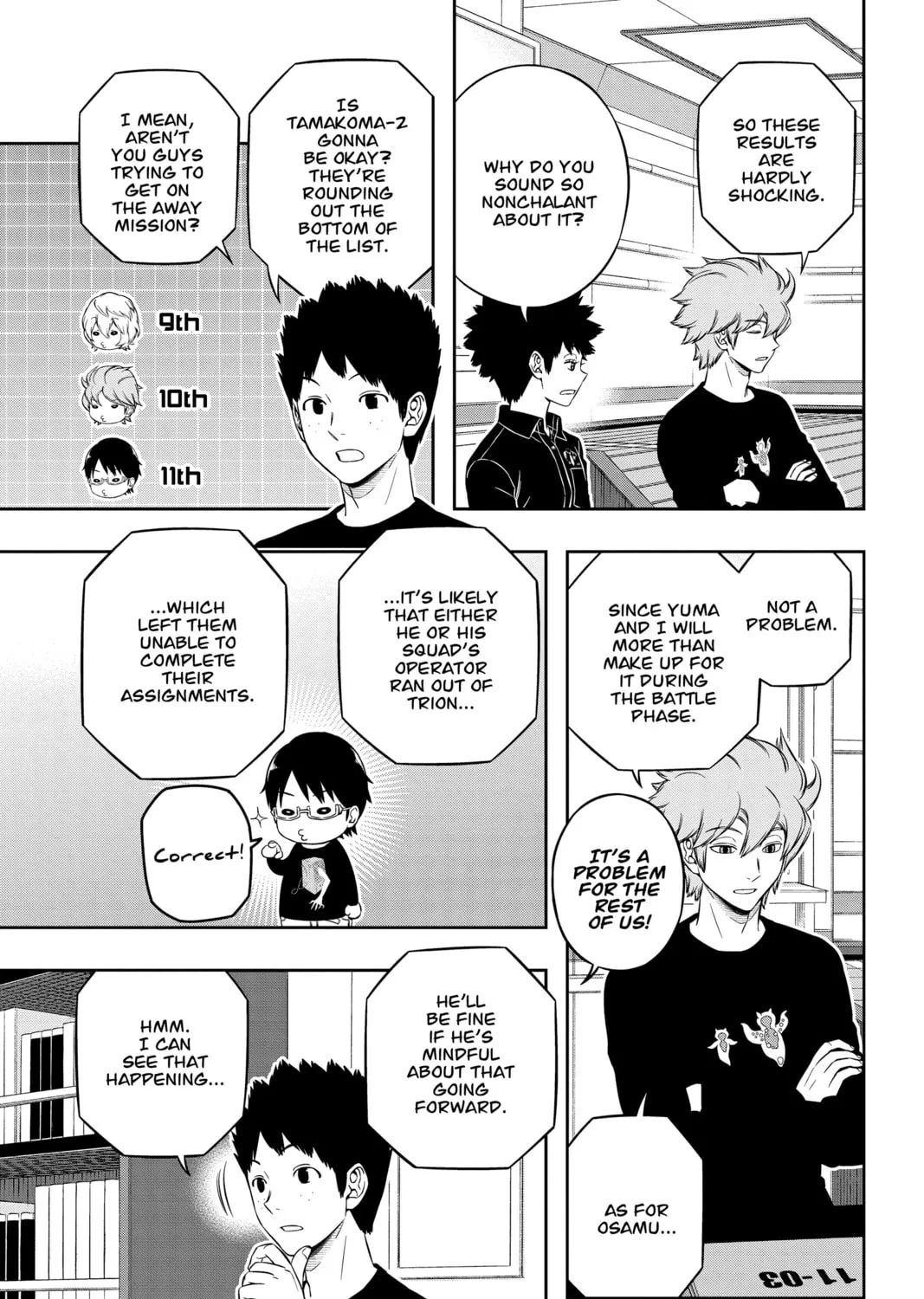 Read World Trigger chapter 211 image 12 on Lezhin