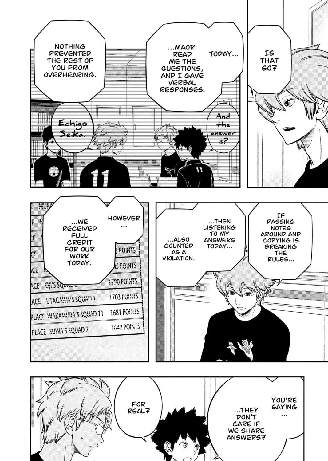 Read World Trigger chapter 211 image 18 on Lezhin
