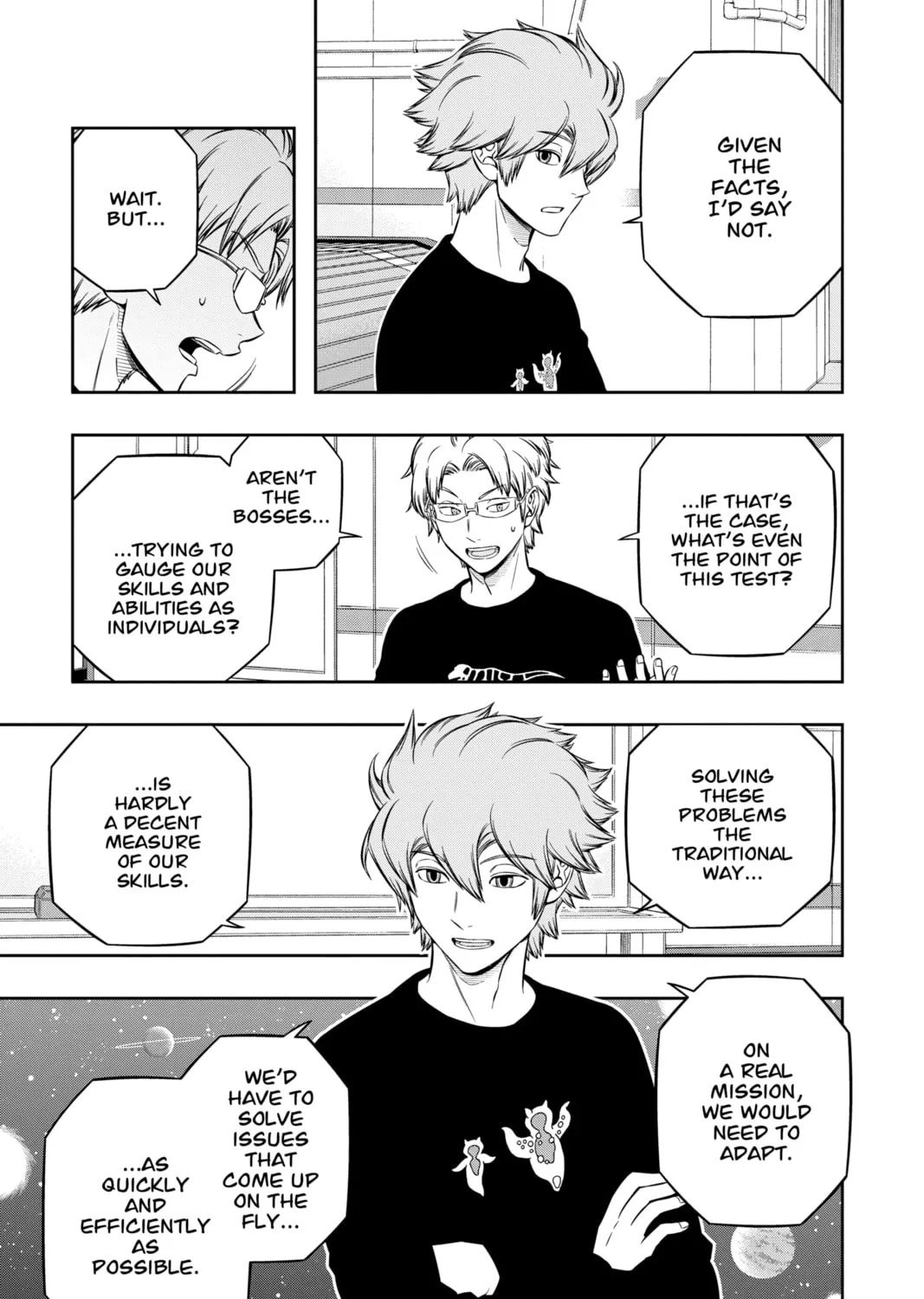 Read World Trigger chapter 211 image 20 on Lezhin