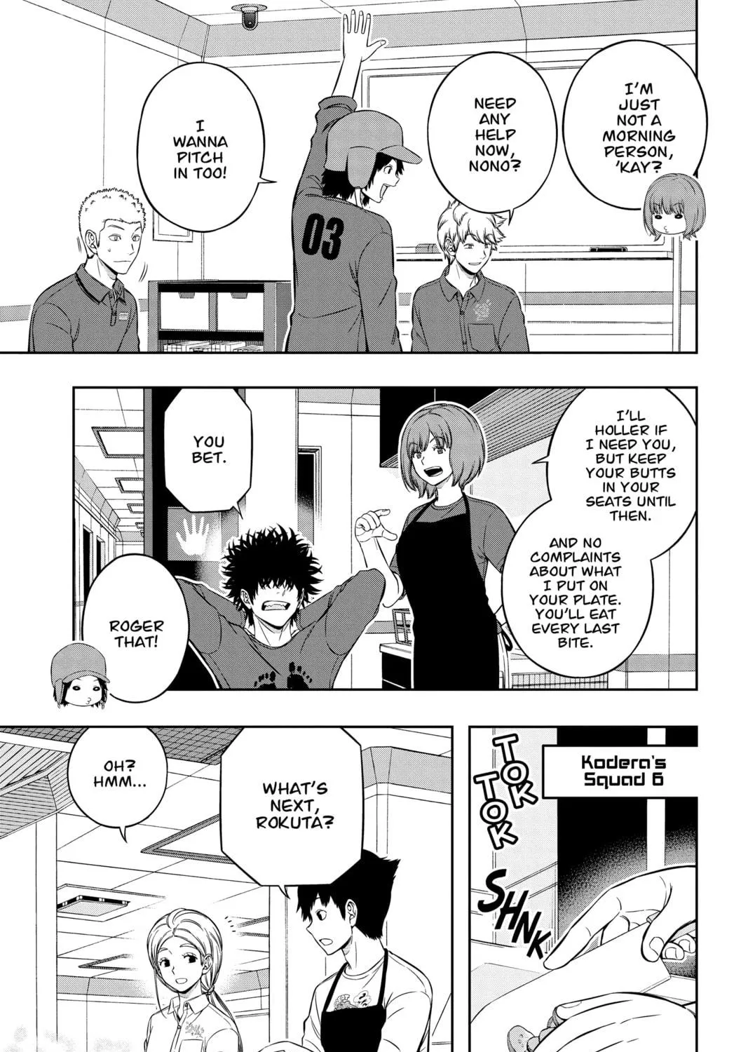 Read World Trigger chapter 211 image 28 on Lezhin