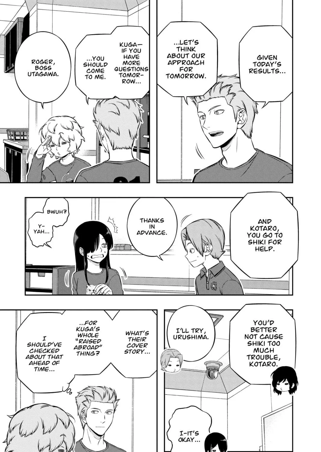 Read World Trigger chapter 211 image 8 on Lezhin