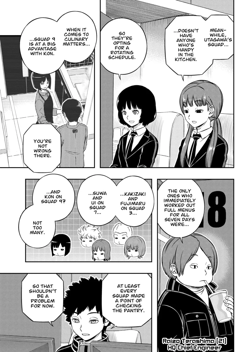 Read World Trigger chapter 212 image 24 on Lezhin