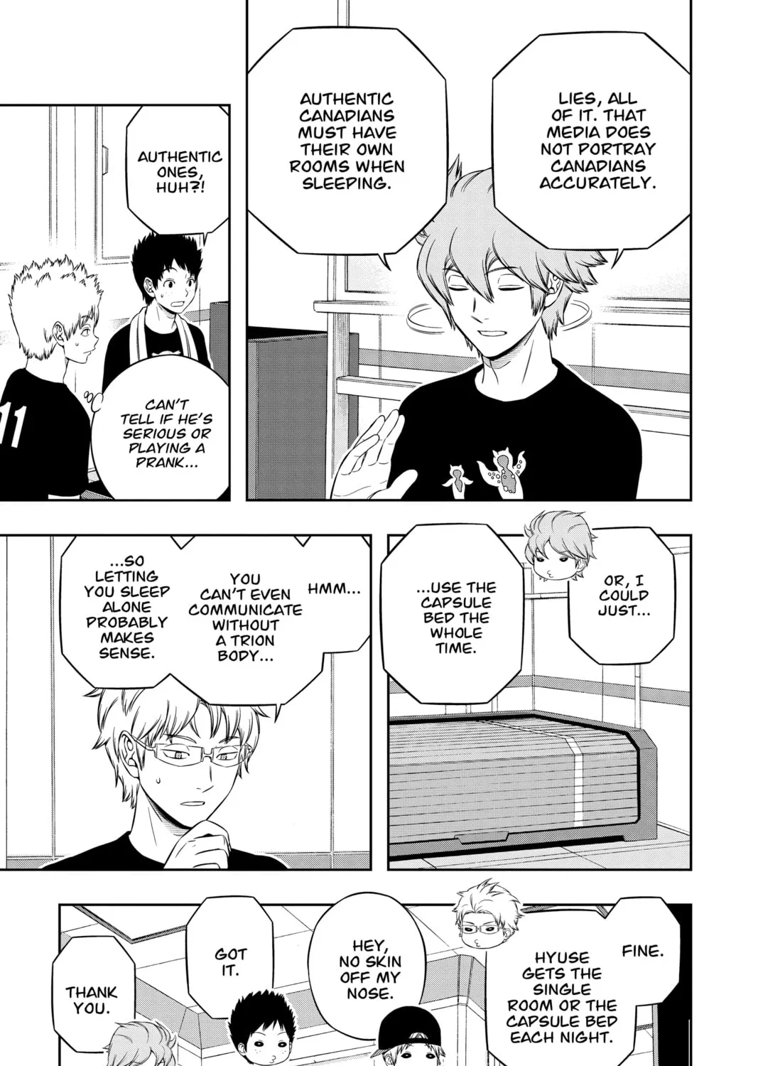 Read World Trigger chapter 212 image 36 on Lezhin