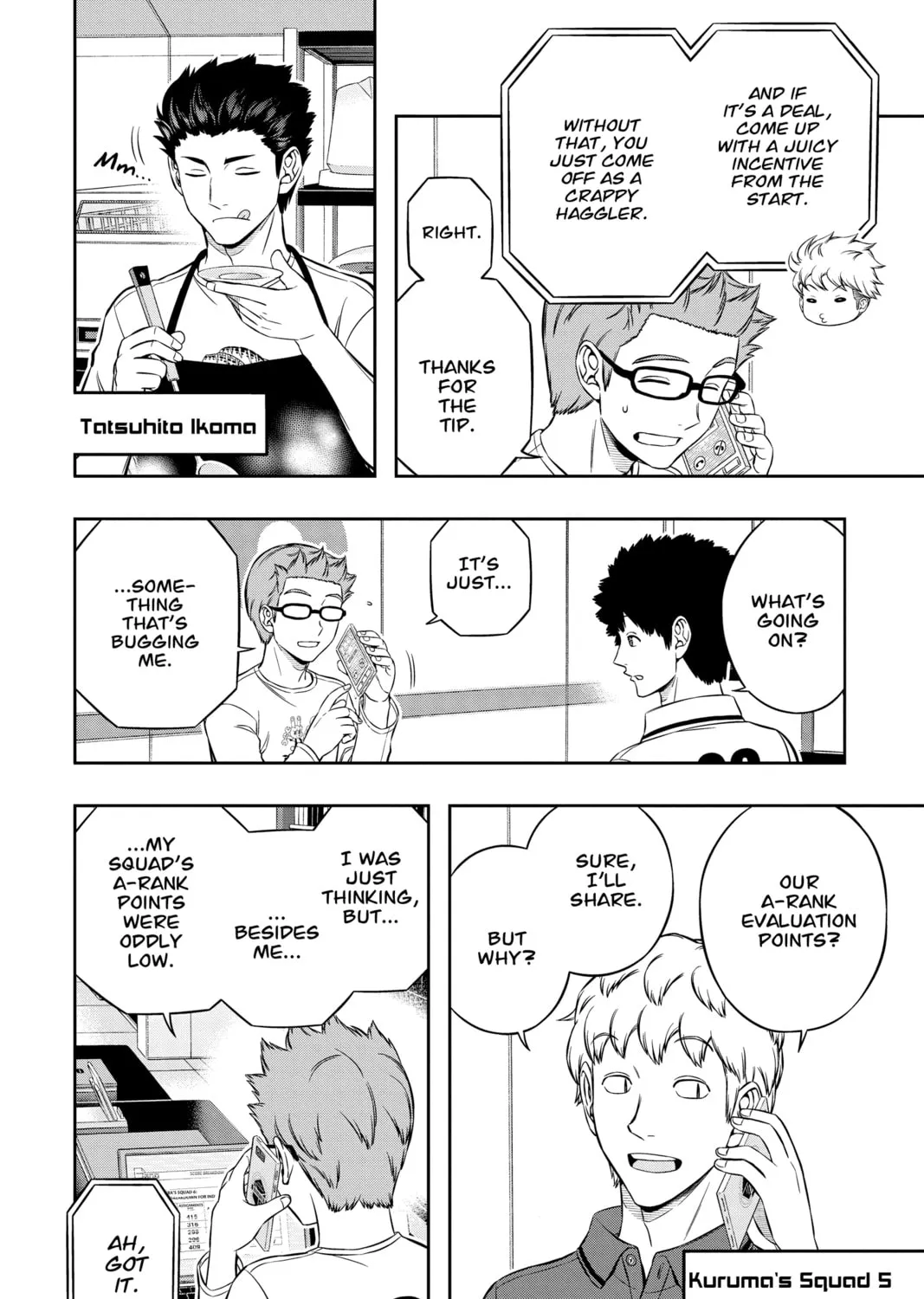 Read World Trigger chapter 212 image 6 on Lezhin