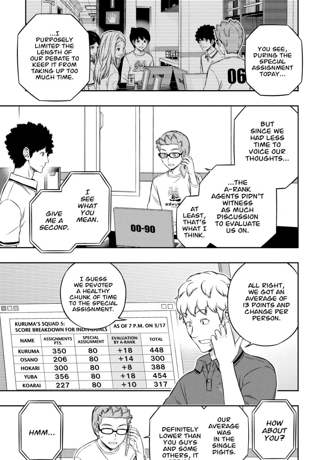 Read World Trigger chapter 212 image 8 on Lezhin