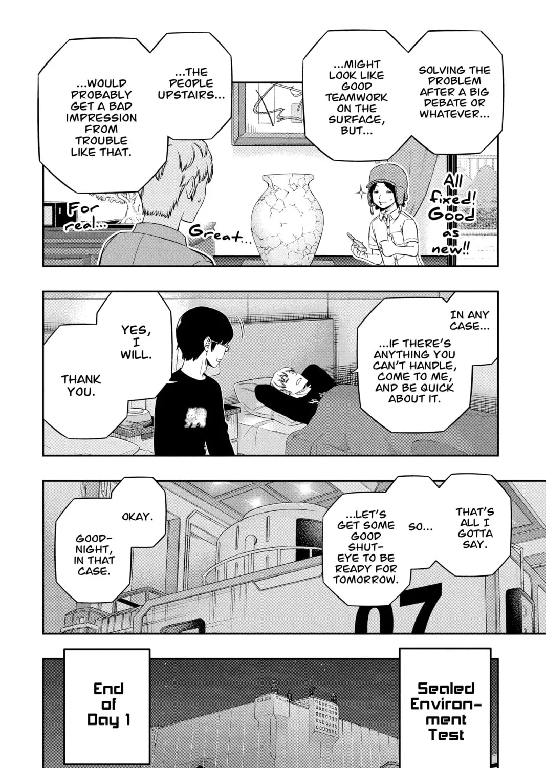 Read World Trigger chapter 213 image 14 on Lezhin