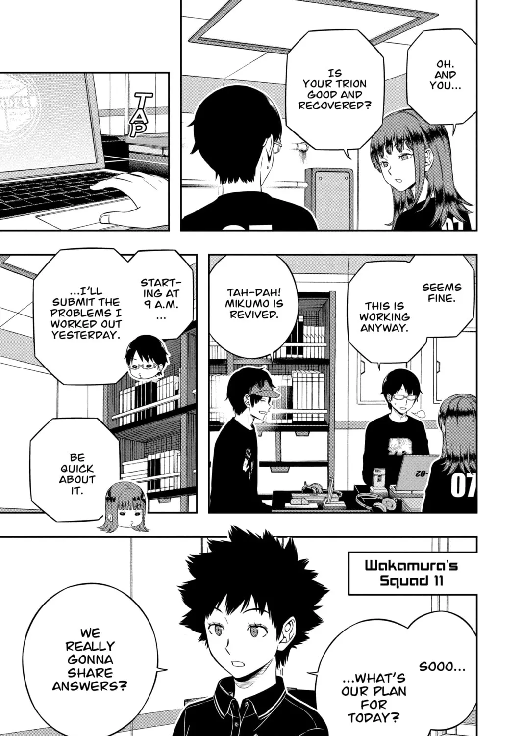 Read World Trigger chapter 213 image 24 on Lezhin