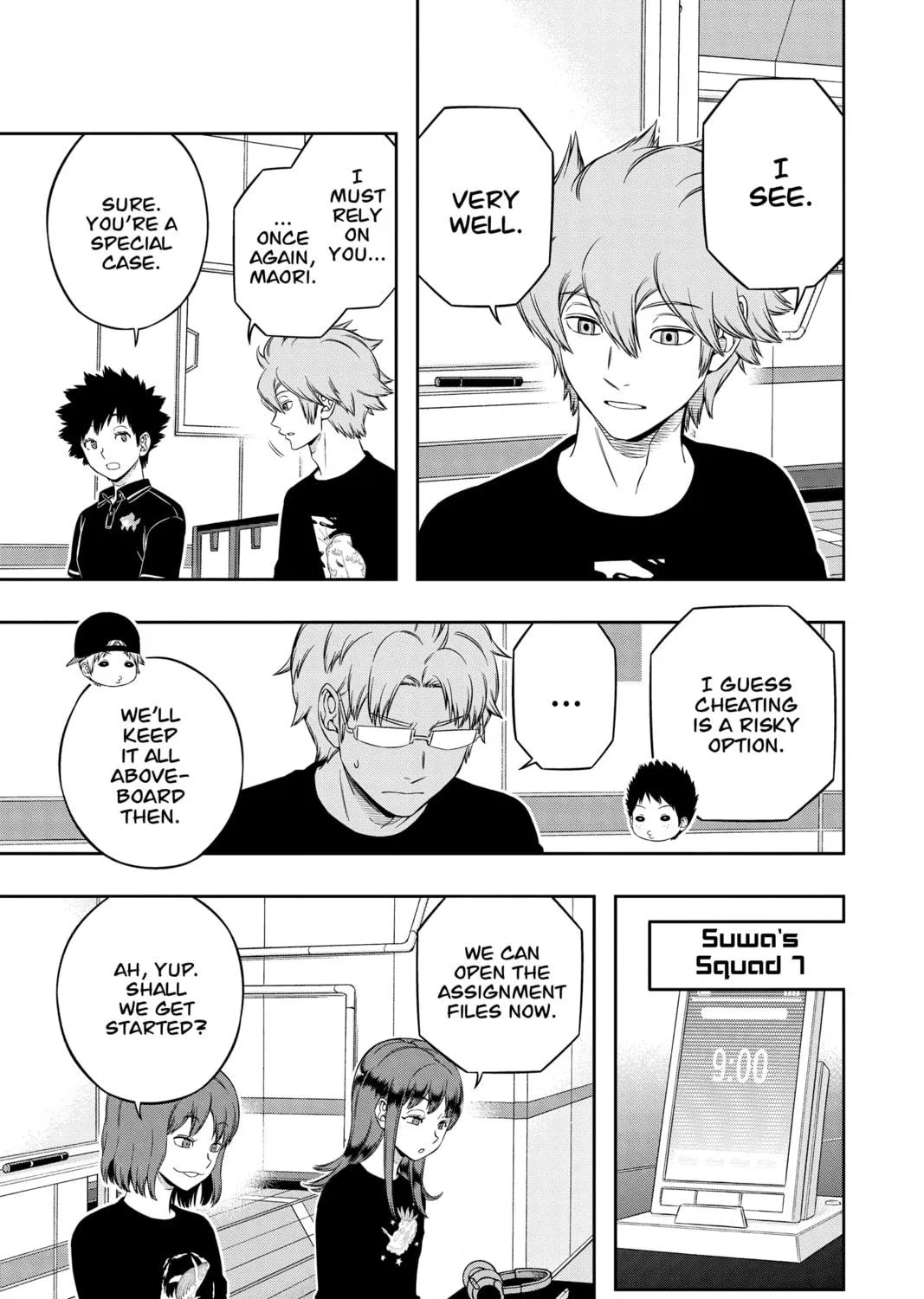 Read World Trigger chapter 213 image 28 on Lezhin