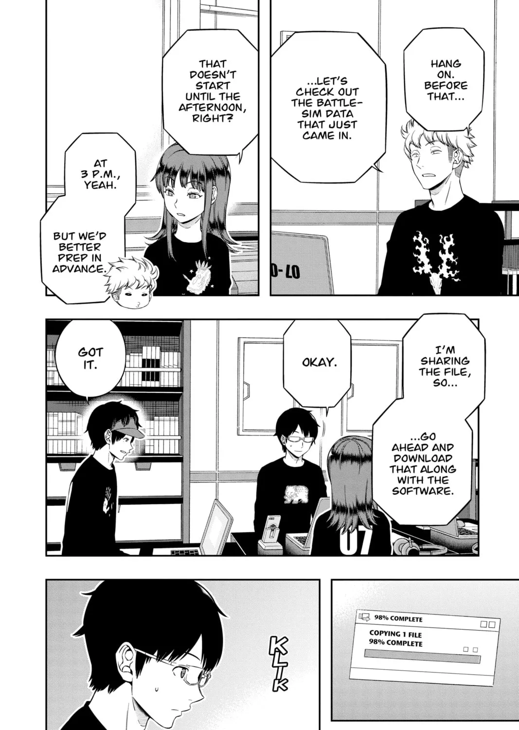 Read World Trigger chapter 213 image 30 on Lezhin