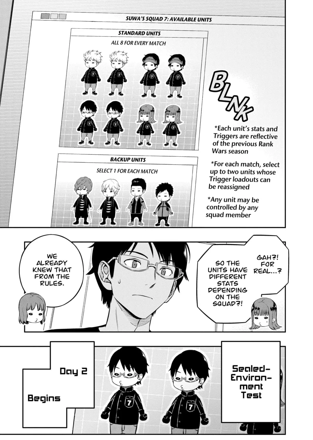 Read World Trigger chapter 213 image 32 on Lezhin