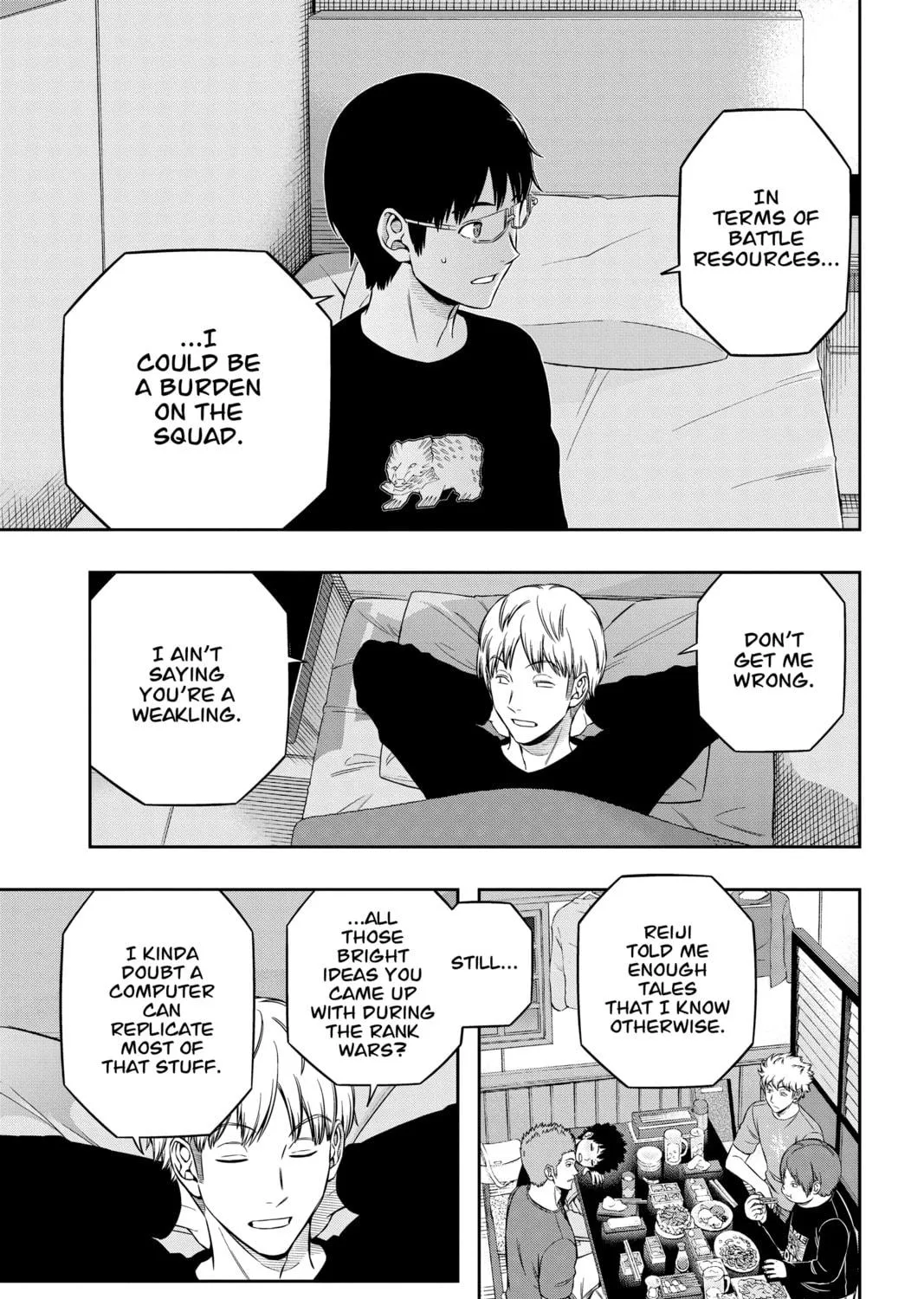 Read World Trigger chapter 213 image 4 on Lezhin
