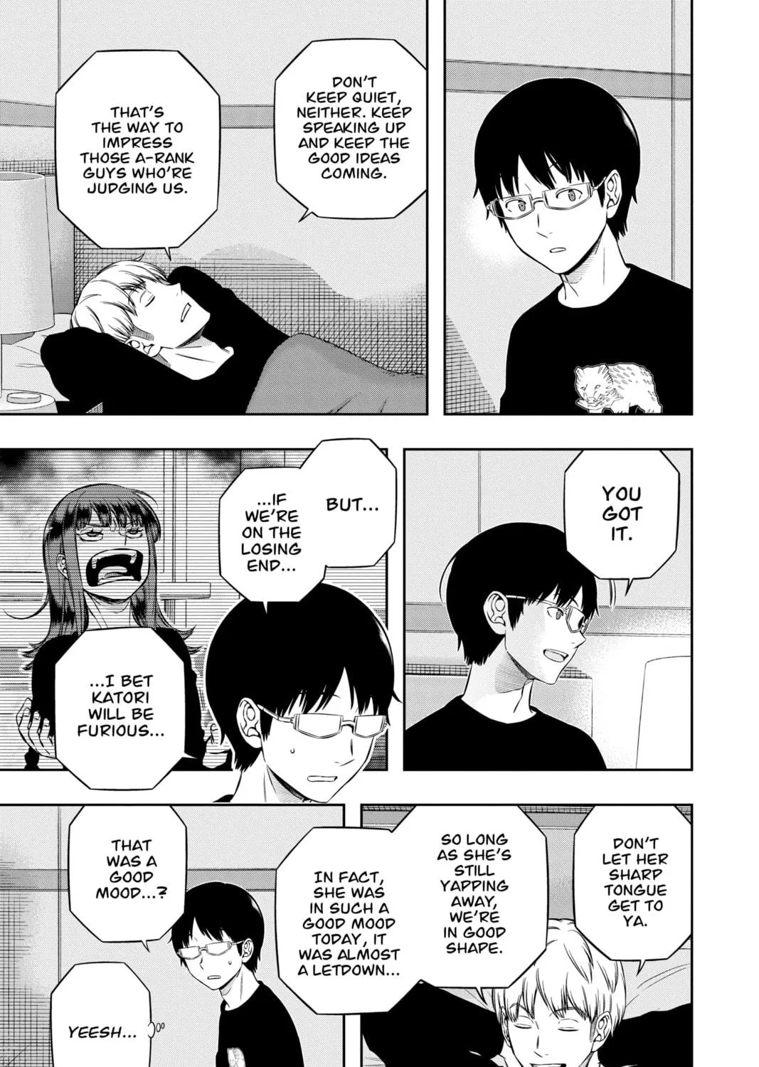 Read World Trigger chapter 213 image 8 on Lezhin