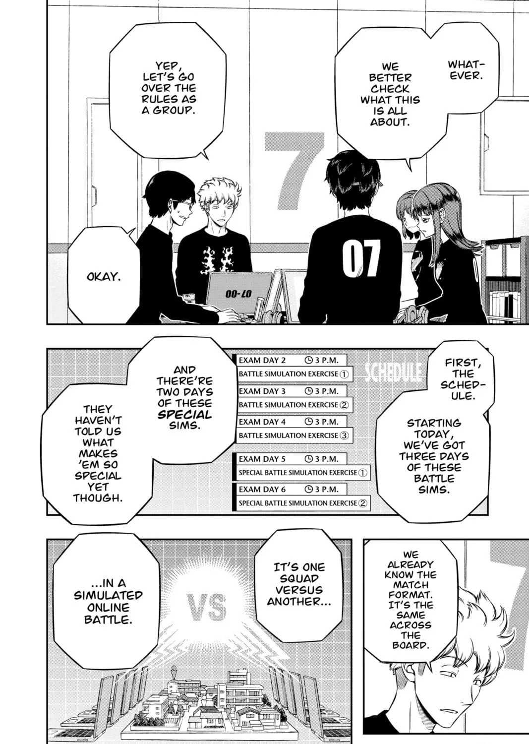 Read World Trigger chapter 214 image 2 on Lezhin