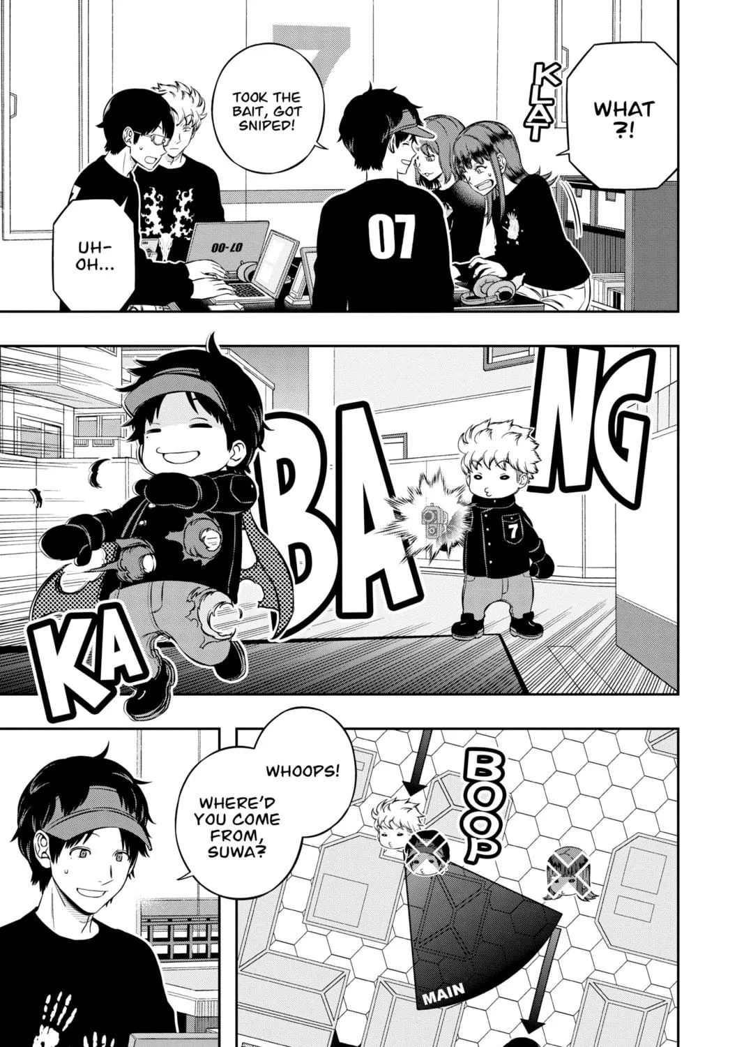 Read World Trigger chapter 214 image 40 on Lezhin