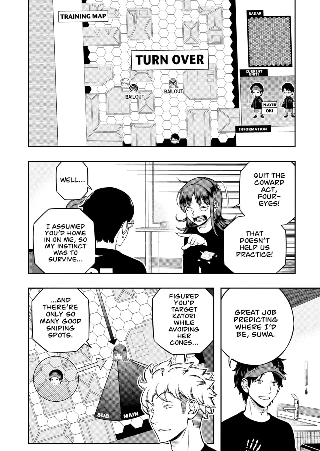 Read World Trigger chapter 214 image 42 on Lezhin