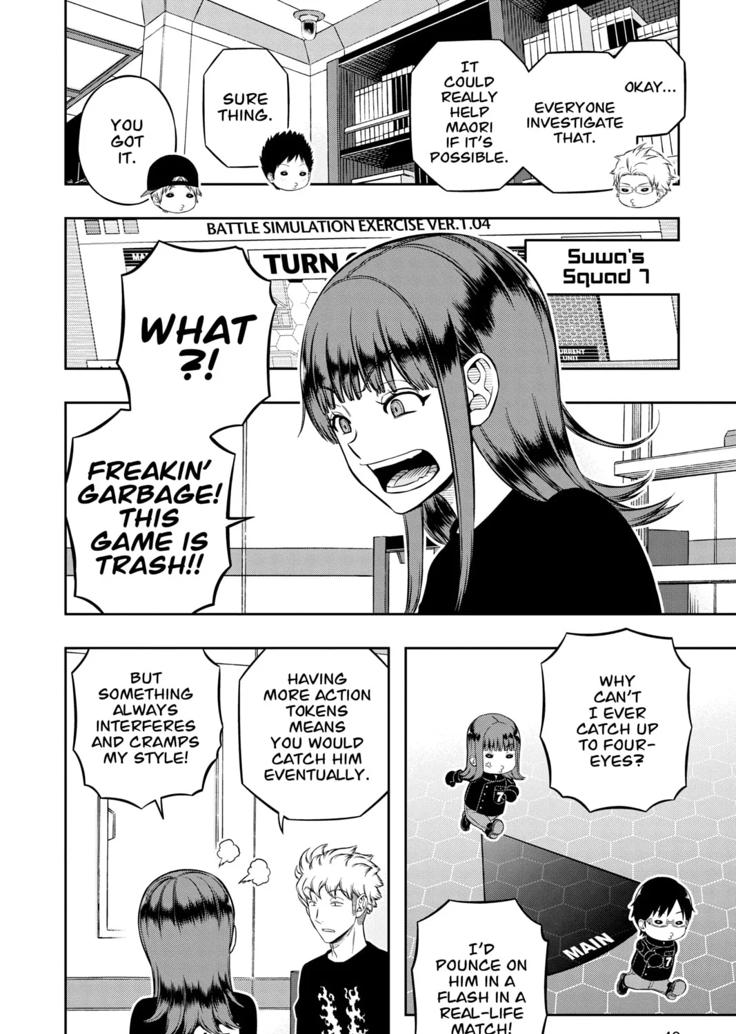 Read World Trigger chapter 215 image 14 on Lezhin