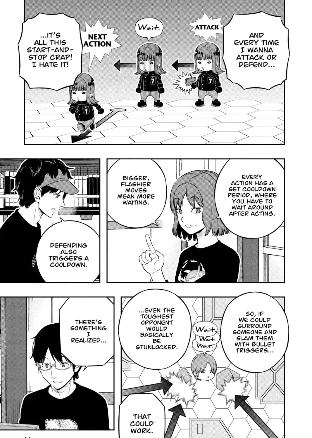 Read World Trigger chapter 215 image 16 on Lezhin