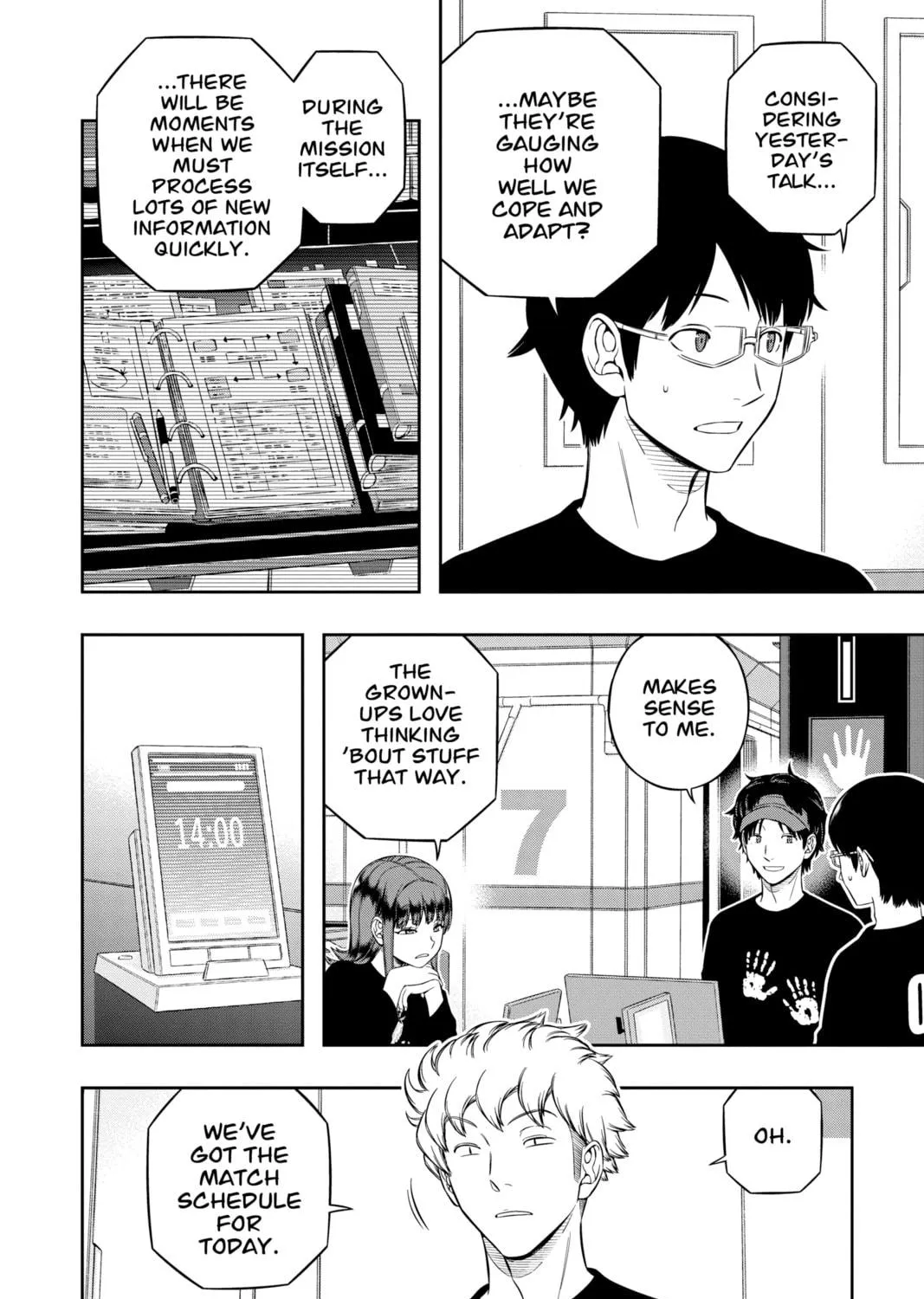 Read World Trigger chapter 215 image 22 on Lezhin