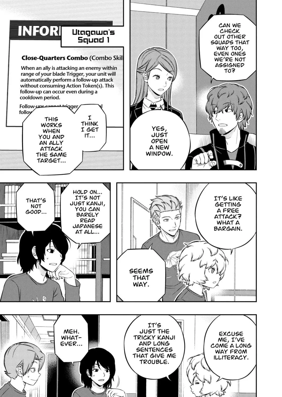 Read World Trigger chapter 215 image 4 on Lezhin