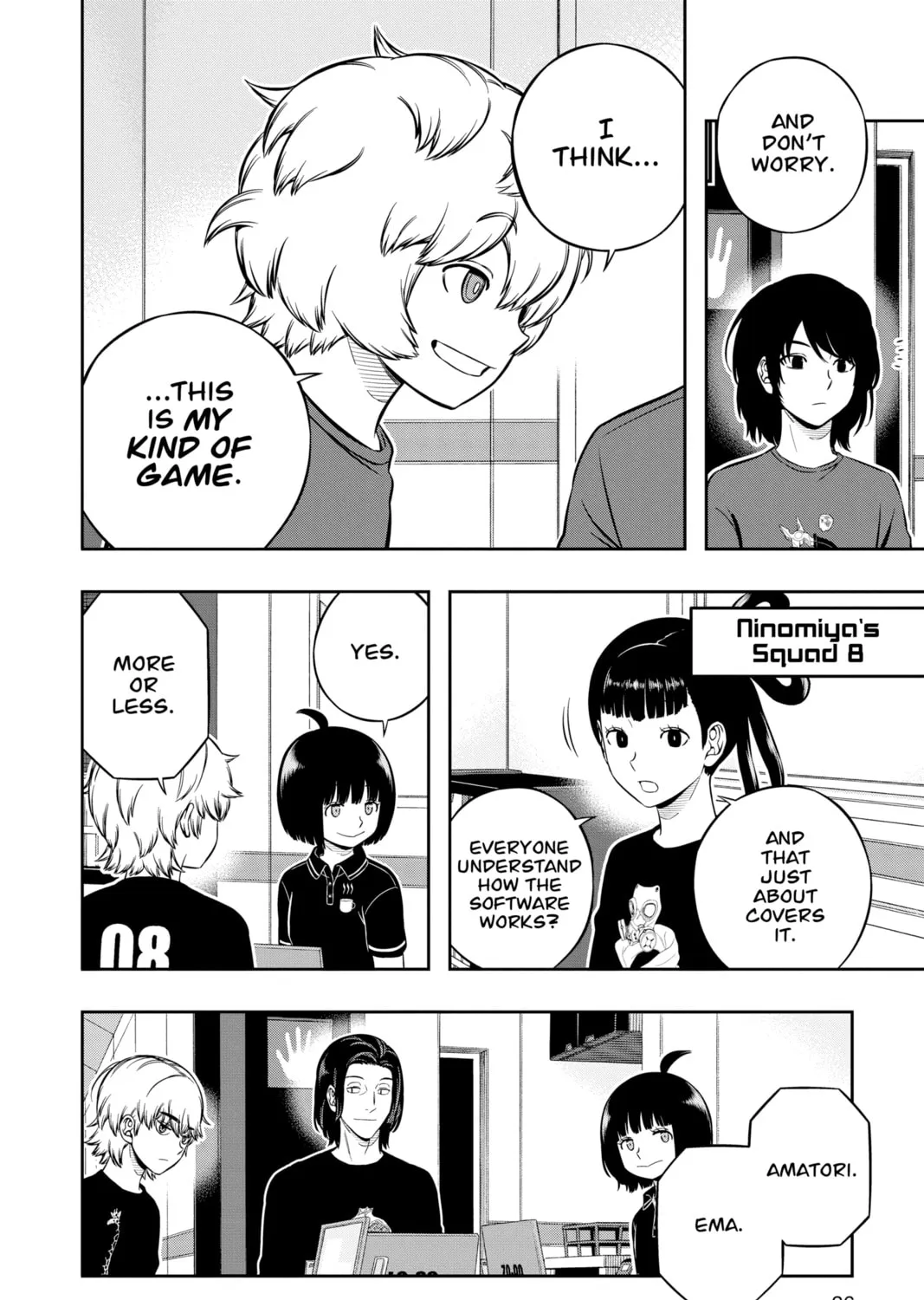 Read World Trigger chapter 215 image 6 on Lezhin