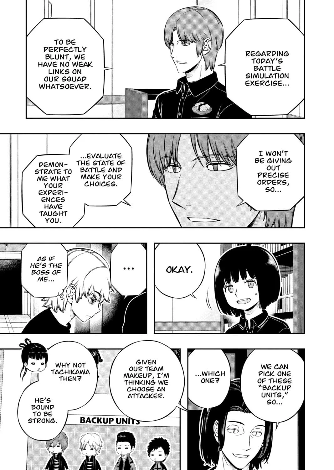 Read World Trigger chapter 215 image 8 on Lezhin