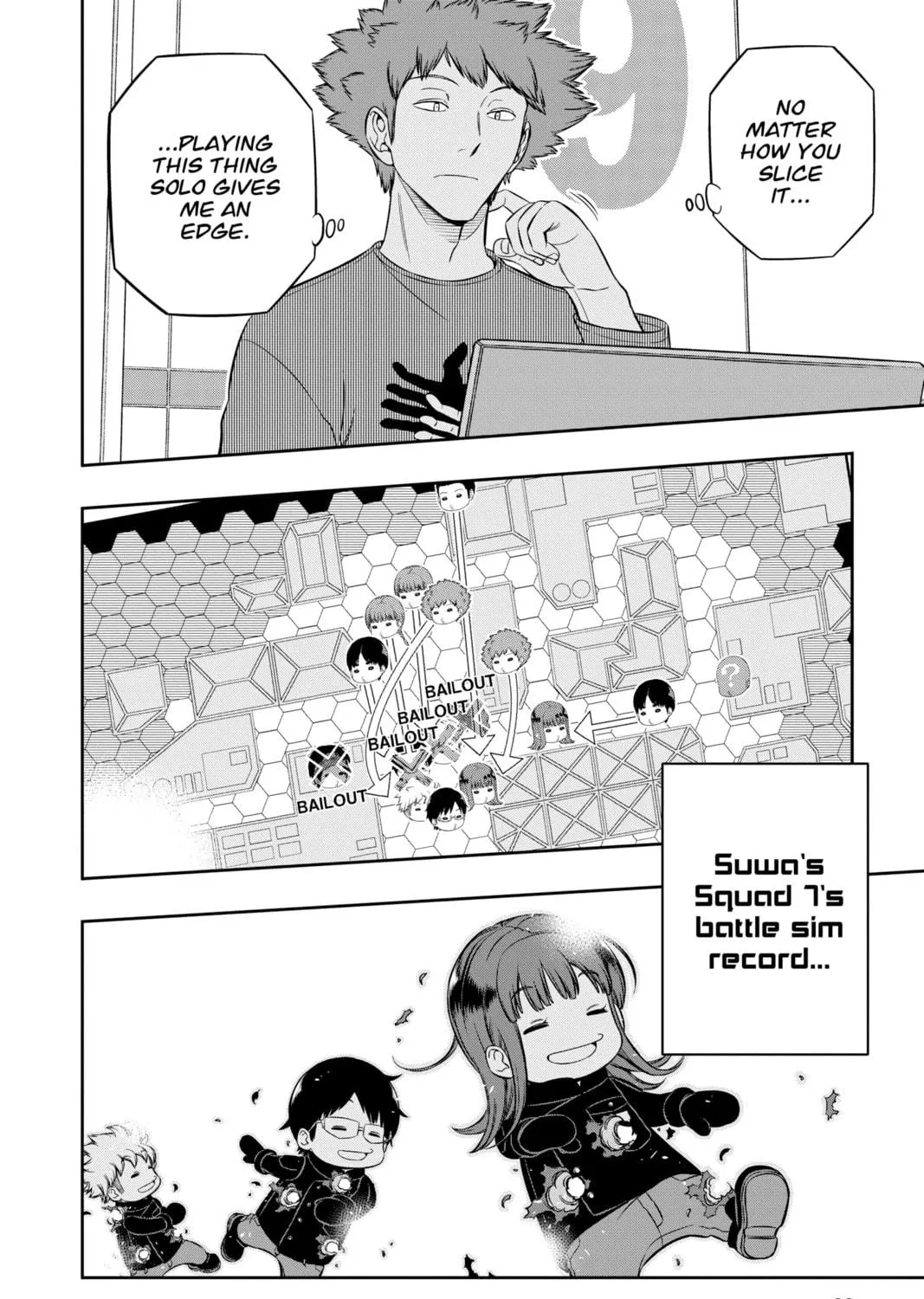 Read World Trigger chapter 216 image 38 on Lezhin