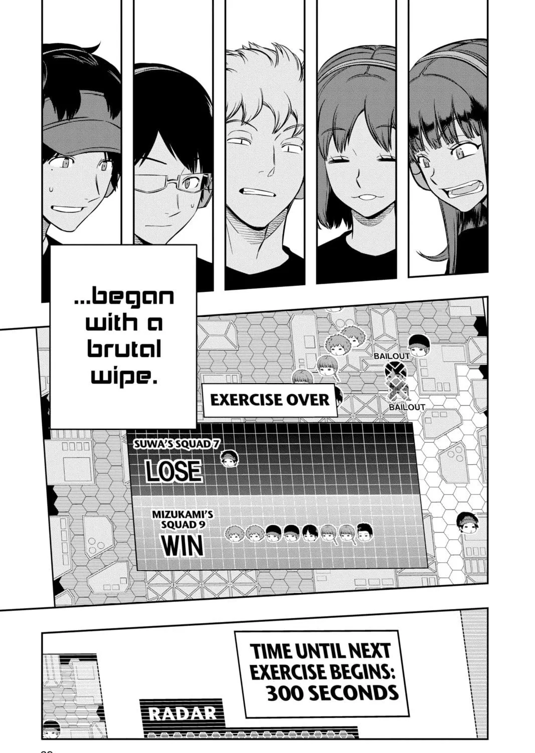 Read World Trigger chapter 216 image 40 on Lezhin
