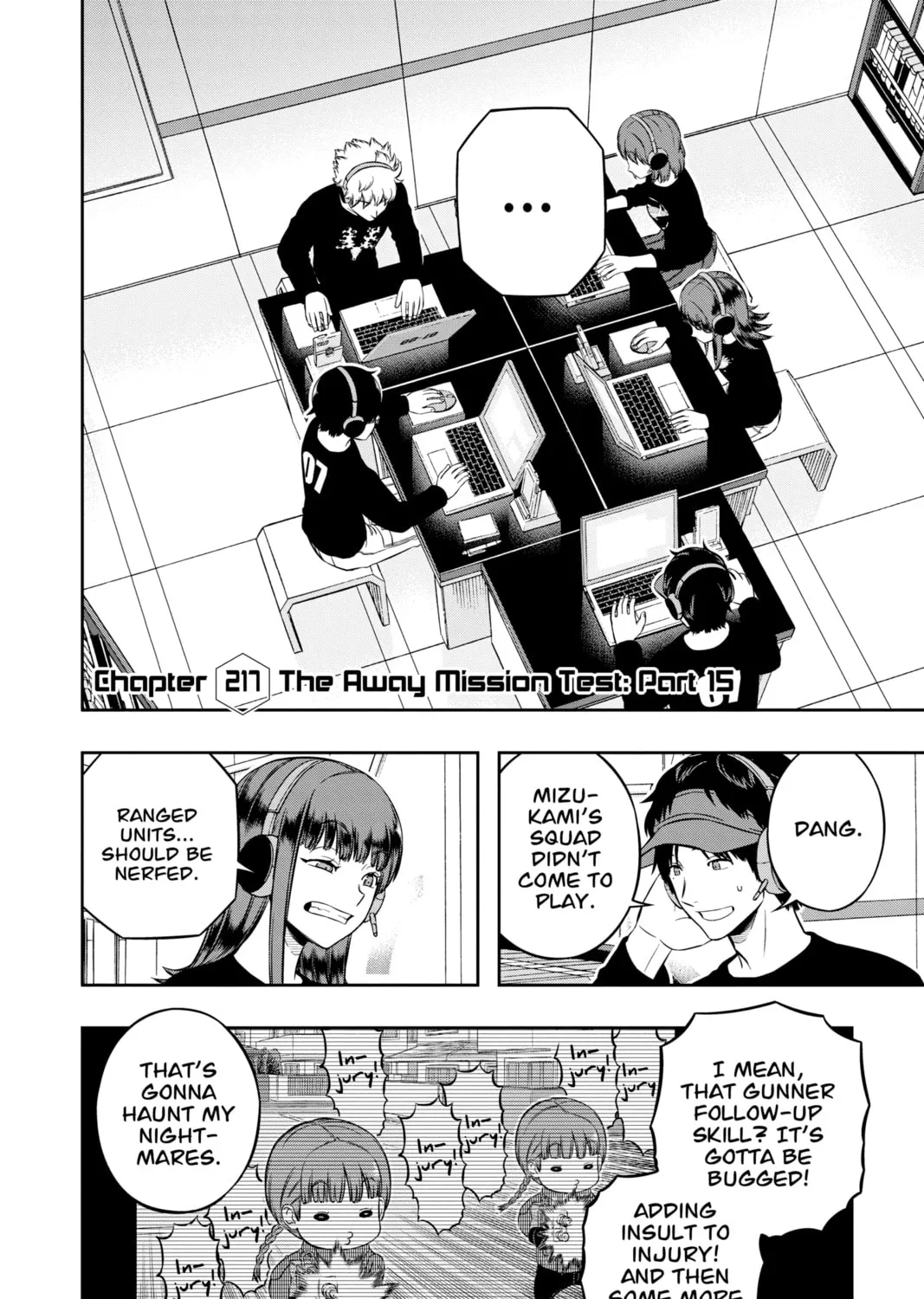 Read World Trigger chapter 217 image 2 on Lezhin
